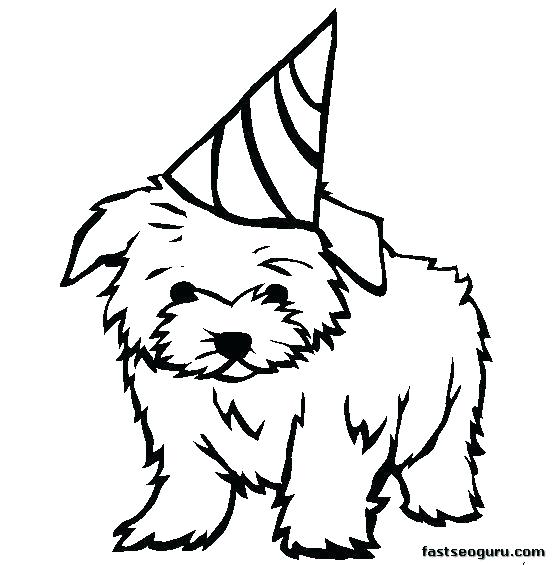554x565 Dog Coloring Pages To Print