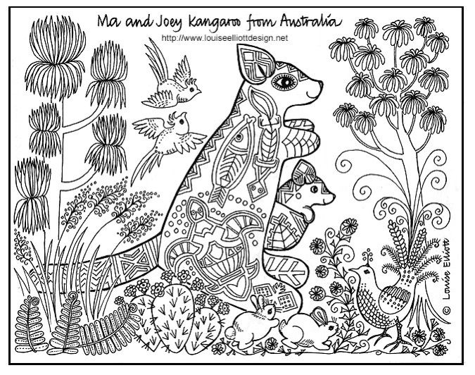 675x532 Australian Outback Coloring Pages Top Australia Coloring Pages
