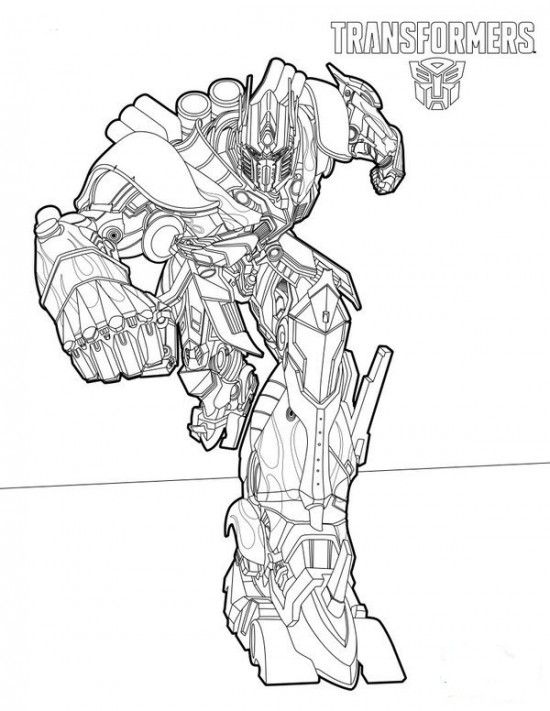 550x711 Free Transformers Coloring Pages Picture Picture
