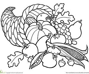 300x250 Top Fall Coloring Pages