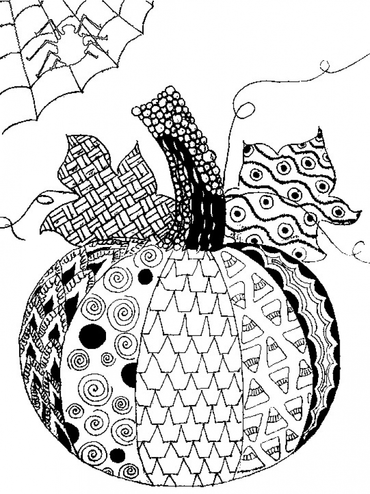 719x960 Get This Printable Autumn Coloring Pages For Adults !