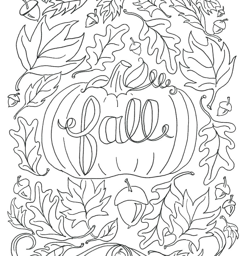 850x900 Fall Color Page Fall Color Pages Printable Free Autumn Coloring