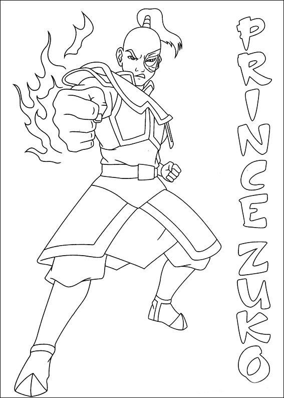 Avatar Coloring Pages
