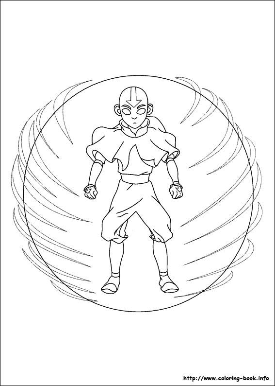 567x794 Avatar, The Last Airbender Coloring Pages On Coloring