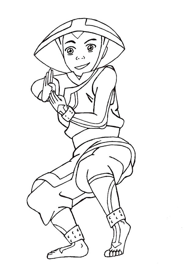 606x900 Avatar The Last Airbender Coloring Pages Last Coloring Pages