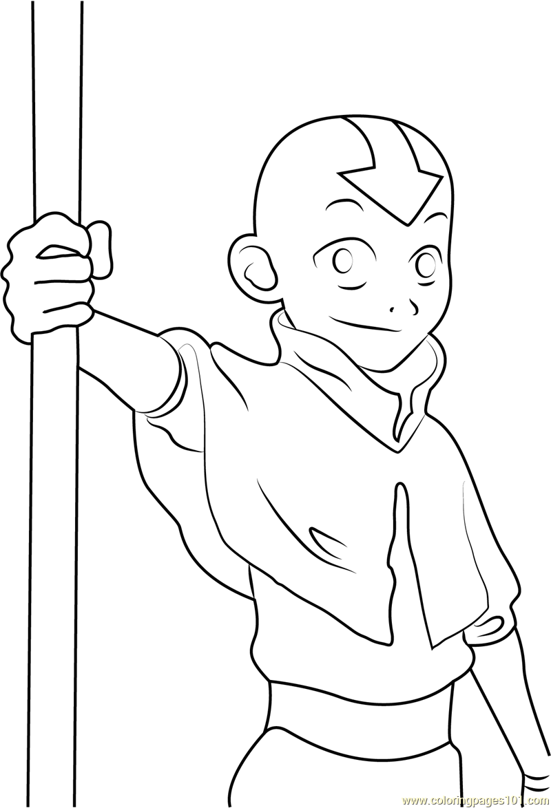 800x1174 Avatar The Last Airbender Coloring Pages