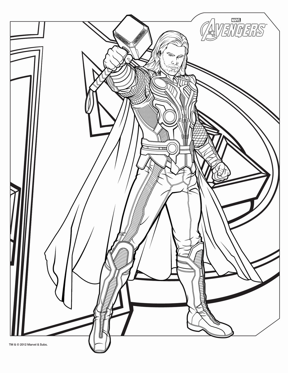 927x1200 The Avengers Coloring Pages