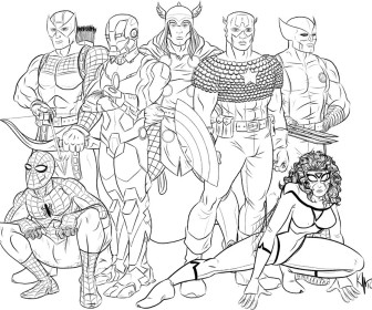 336x280 The Avengers Coloring Pages Printable Coloring Pages