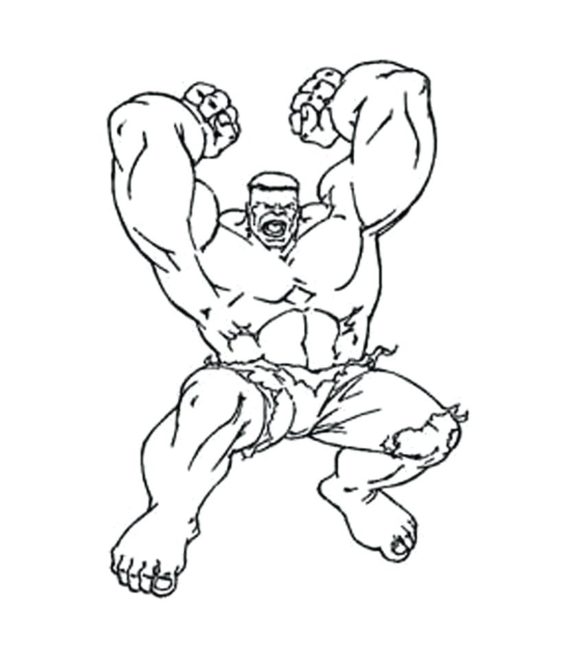 Avengers Hulk Coloring Pages at GetDrawings | Free download