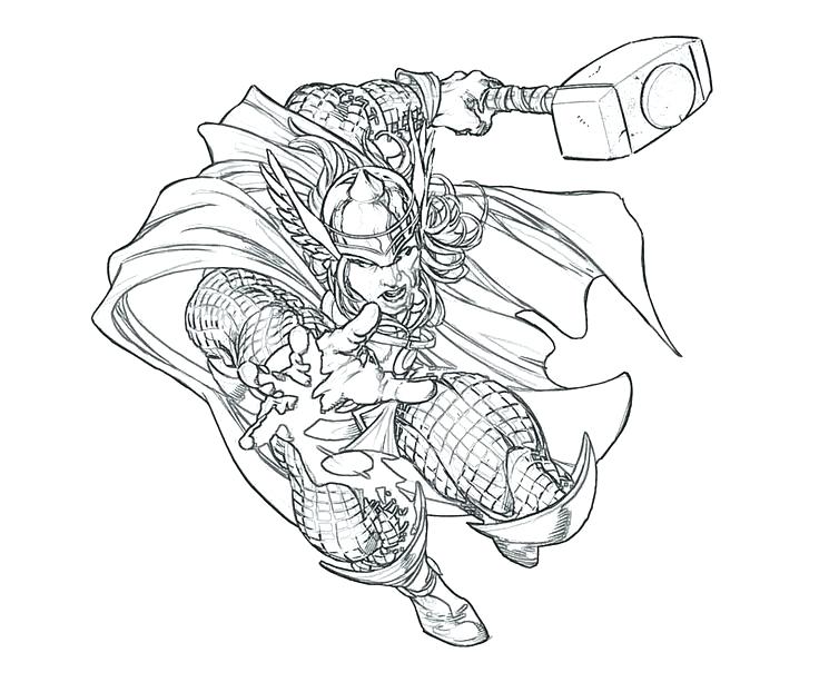 736x613 Thor Coloring Pages Coloring Book As Well As Avengers Colouring