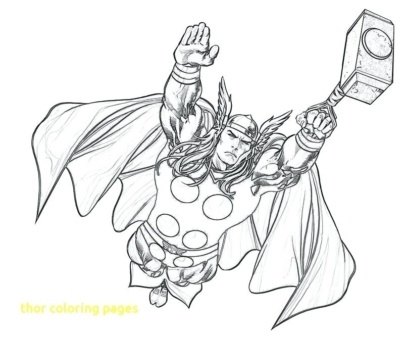 800x667 Thor Hammer Coloring Page Best Of Thor Coloring Page Coloring Page