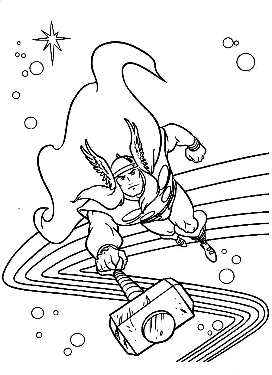 900x1240 Avengers Coloring Pages