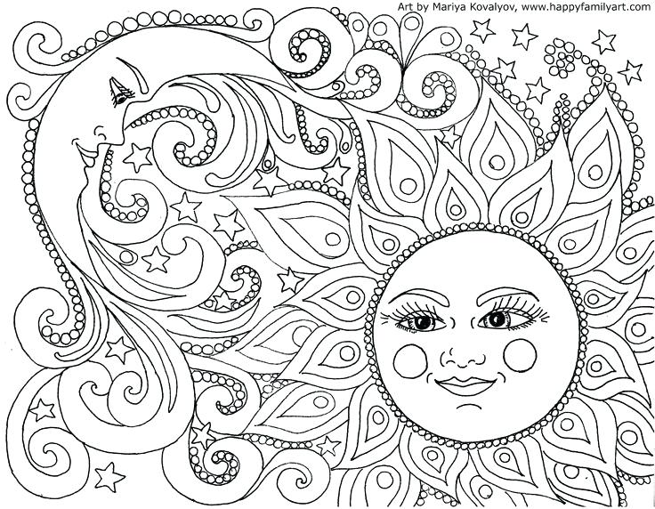 736x572 Coloring Pages Adults Free Printable