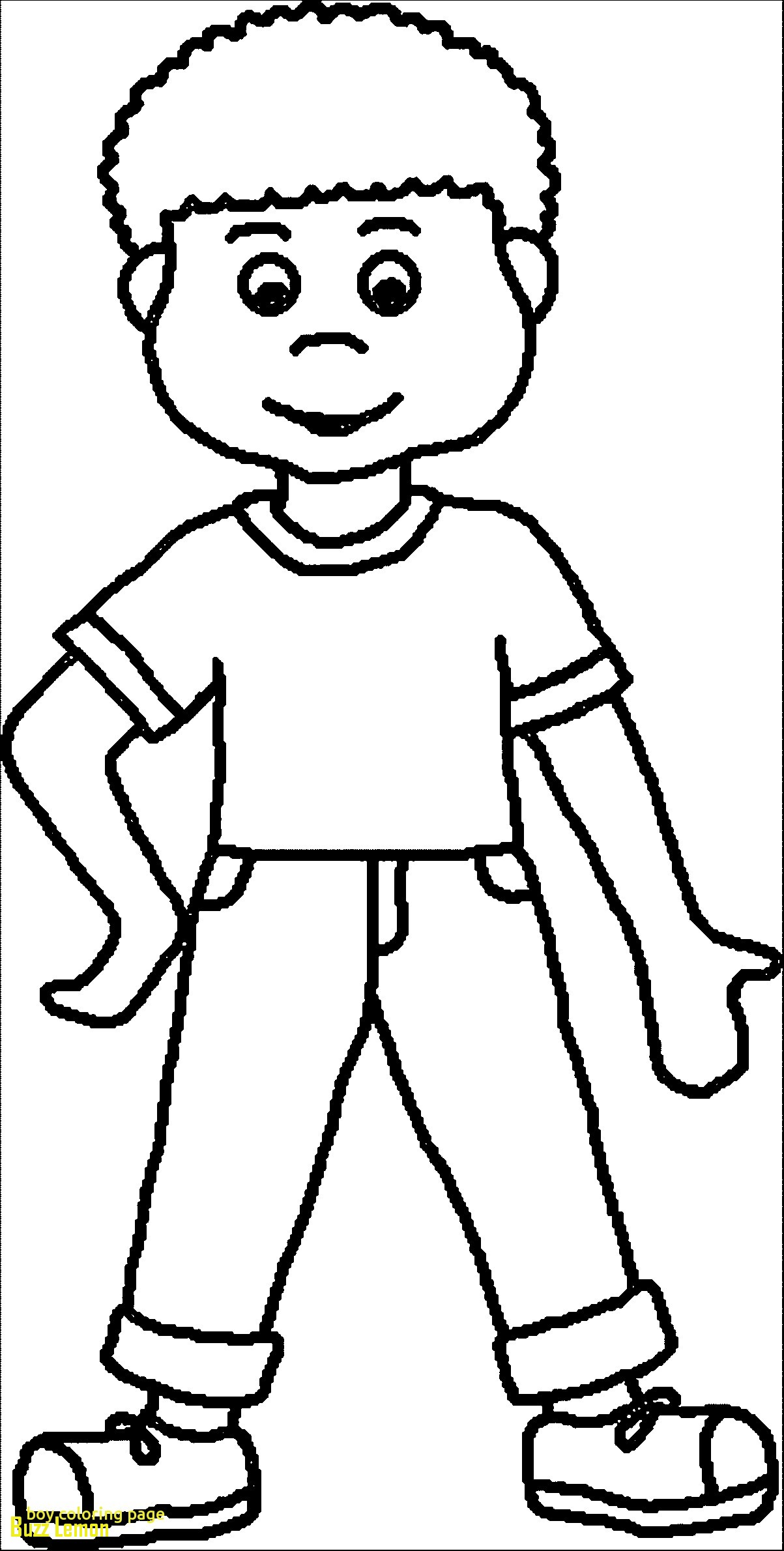 1203x2380 Coloring Page Boy Awesome Boy Coloring Page With Image Printable