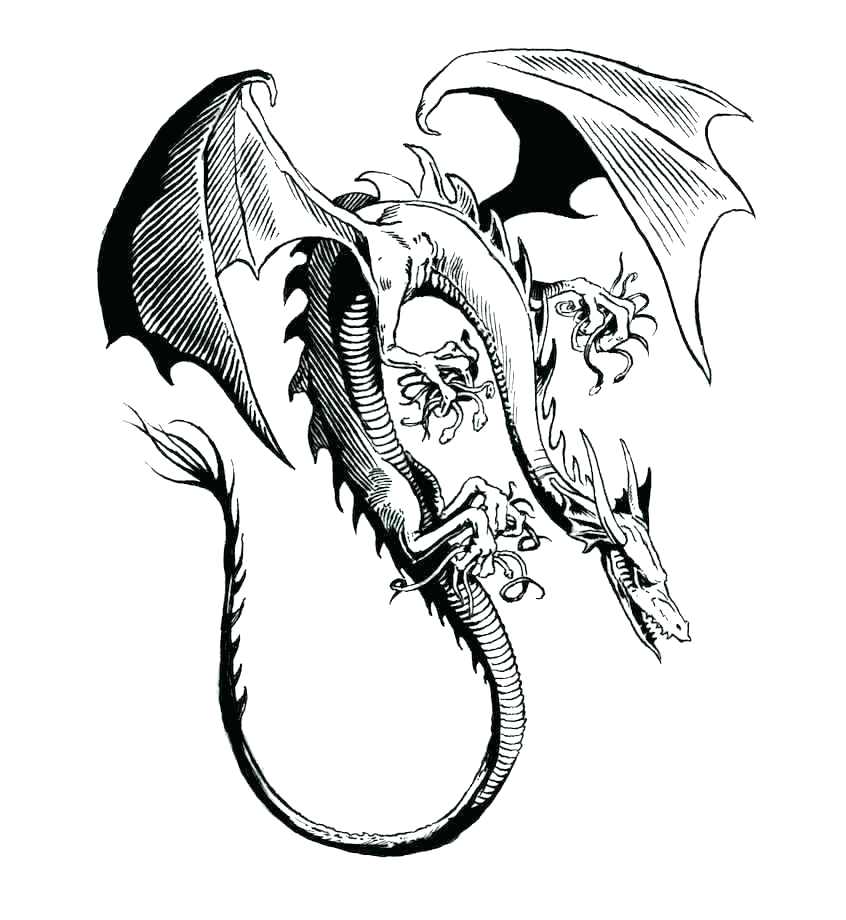 846x920 Dragon Coloring Dragon Coloring Pages New Year Dragon Coloring