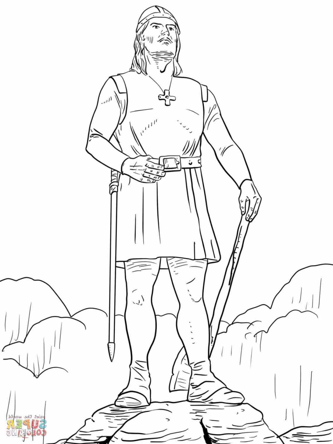 1138x1517 Black And White Cartoon Illustration Of Viking Or Knight Axe