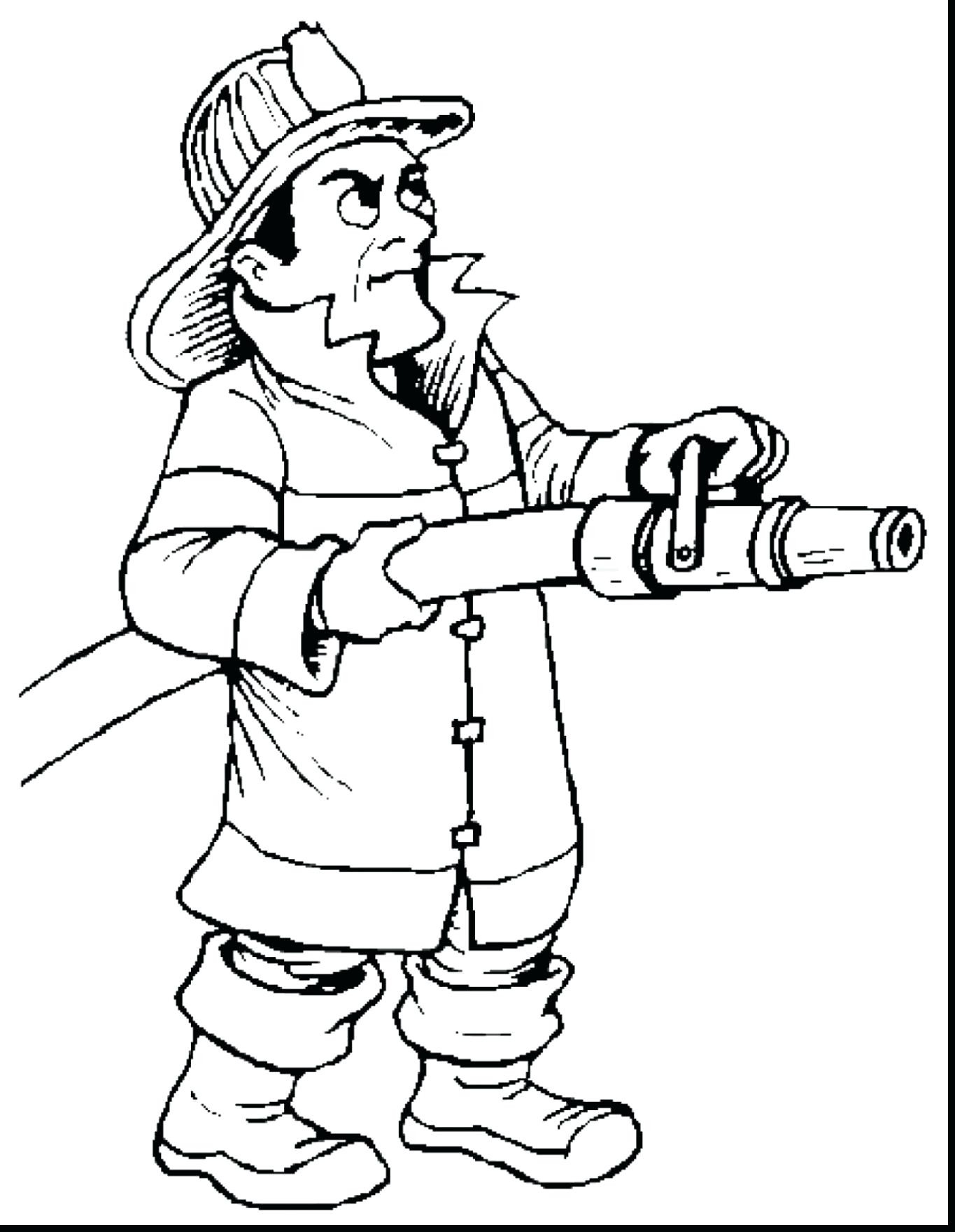 1365x1760 Fresh Firefighter Coloring Page Gallery Printable Coloring Sheet
