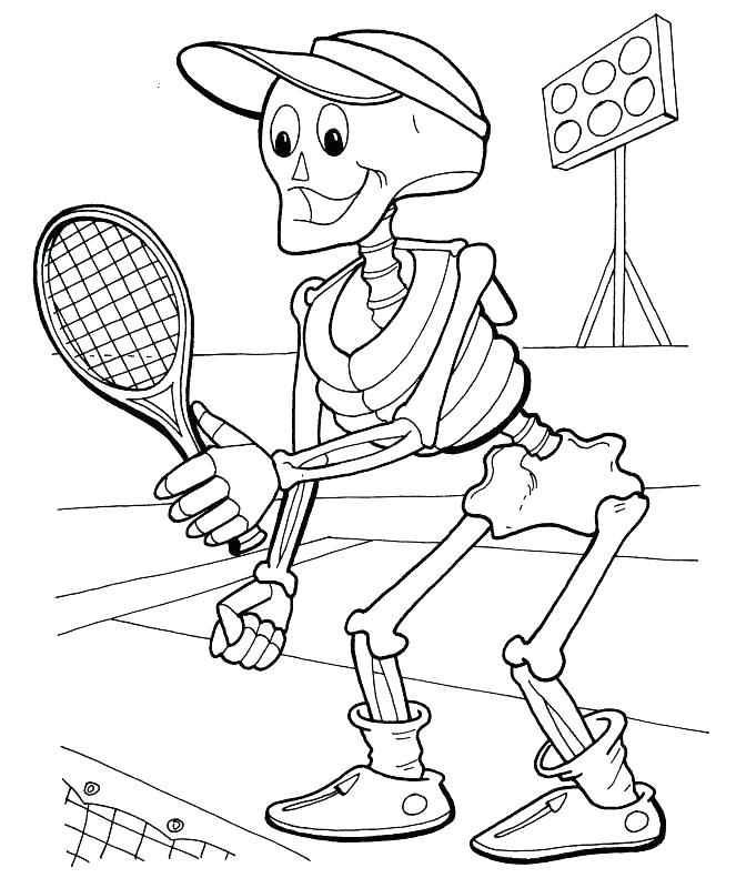 663x800 Halloween Skeleton Coloring Pages Skeleton Coloring Sheet Free