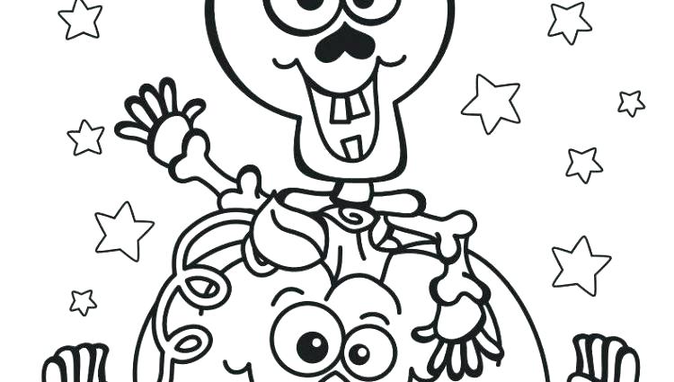 750x425 Printable Skeleton Coloring Pages For Kids Skeleton Coloring Page