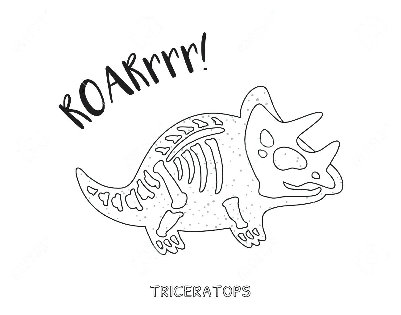1300x1021 Skeleton Coloring Pages Special Pictures To Color Head Free Axial