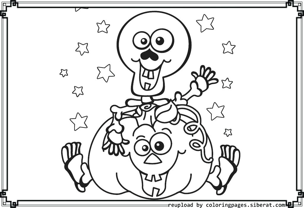 1024x700 Halloween Skeleton Coloring Pages Cat Skeleton C Page Pages