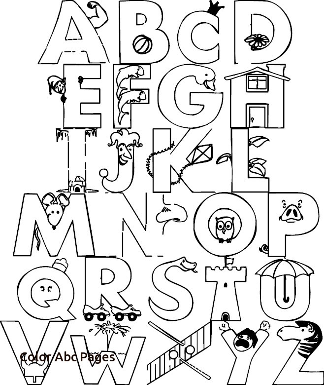 658x780 Alphabet Coloring Pages Az