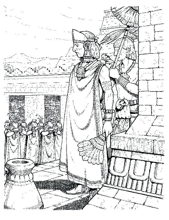 564x734 Aztec Coloring Pages Coloring Pages Aztec Calendar Coloring Page