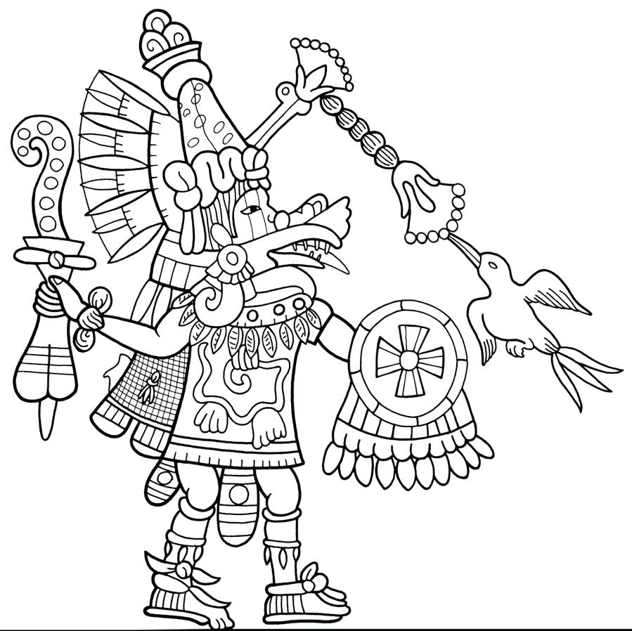899x898 Coloring Pages Aztec Coloring Pages Art Sheets Aztec Coloring