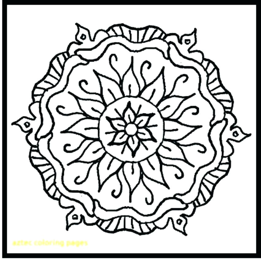 851x850 Aztec Coloring Pages Coloring Pages Coloring Pages Your Creations