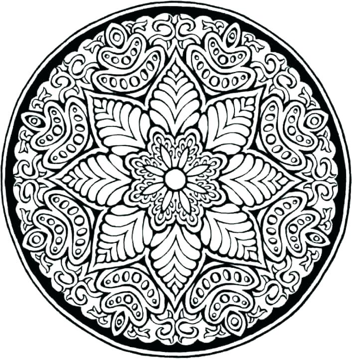 707x721 Coloring Pages Design