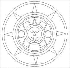 236x228 Aztec Sun Stones