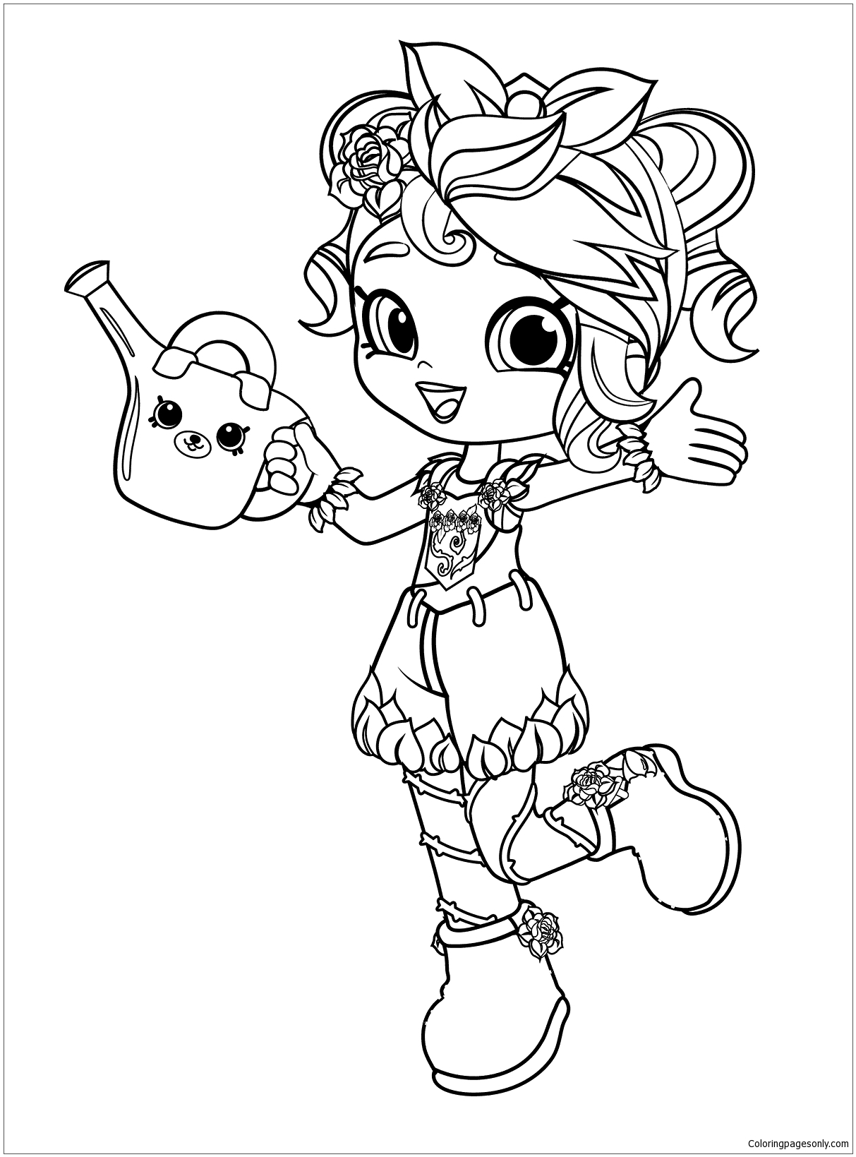 1213x1639 Best Of Shopkins Girls Coloring Pages Collection Printable