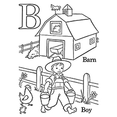 230x230 Top Free Printable Letter B Coloring Pages Online