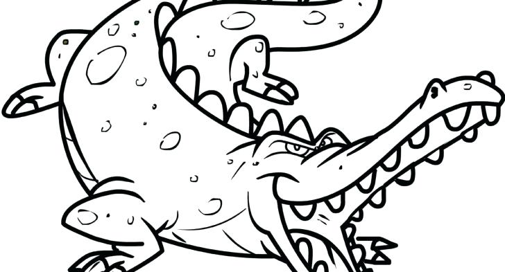 728x393 Cute Alligator Coloring Pages Baby Alligator Coloring Page Print