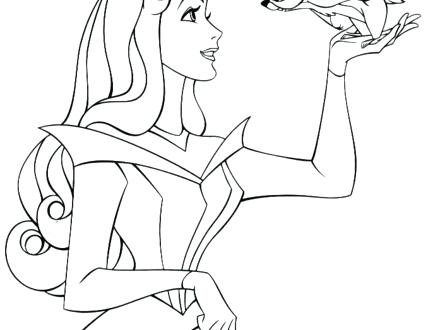 440x330 Aurora Coloring Pages Aurora Princess Coloring Pages Free