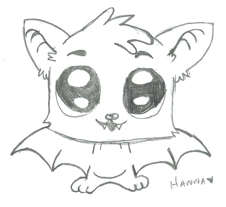 790x724 Cute Bat Drawing At Free For Personal Use Cute Bat Cute Bat