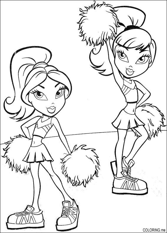 567x794 Coloring Pages Of Bratz Cloe Elegant Fashion Coloring Pages