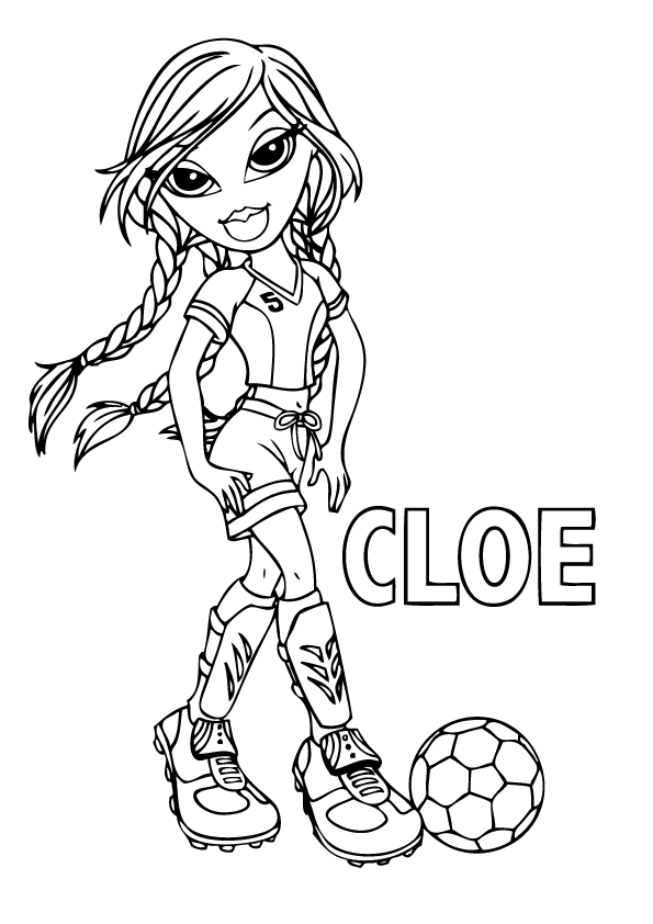 595x842 Nice Baby Bratz Coloring Pages To Print Kids