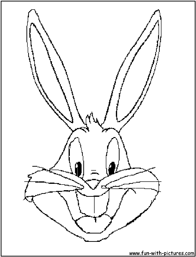 800x1050 Bugs Bunny Coloring Pages
