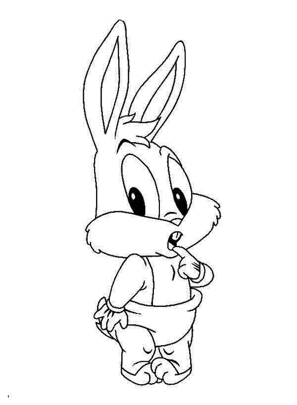600x818 Coloring Pages Baby Bugs Bunny Bugs Bunny Coloring Pages