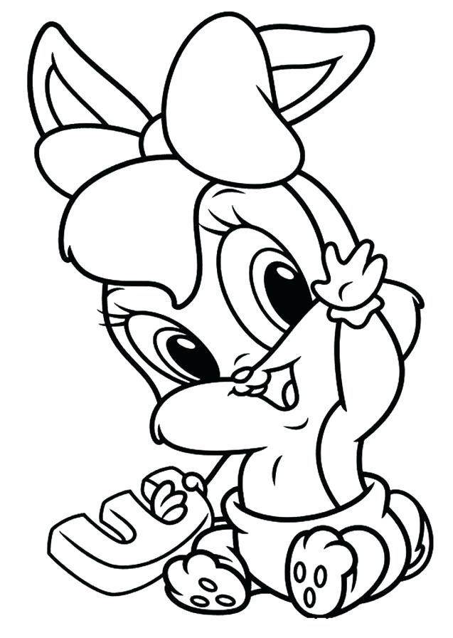 637x896 Lola Bunny Coloring Pages