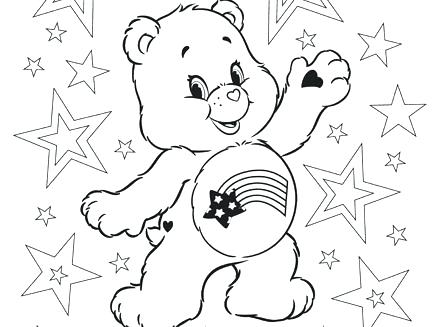 440x327 Care Bear Coloring Pages Baby Care Bears Coloring Pages Meet Cares