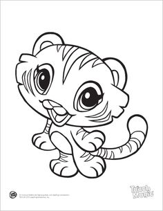 236x305 Baby Cartoon Animals Coloring Pages
