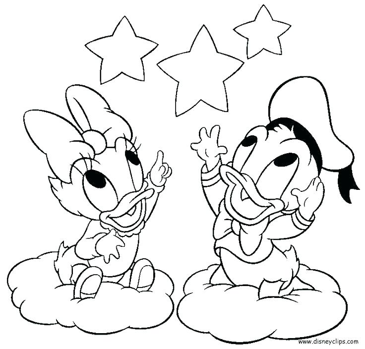 736x704 Baby Cartoon Colouring Pages