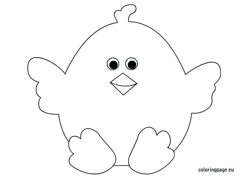 804x595 Chick Coloring Pages Stencil Baby Chick Coloring Page Baby Chick