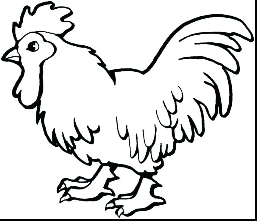 863x744 Chicks Coloring Pages