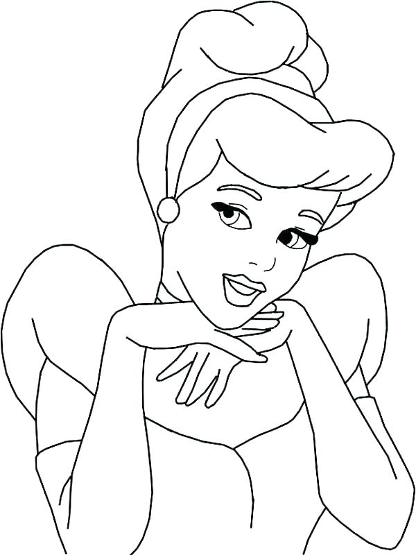 600x800 Cinderella Coloring Pictures Princess Coloring Pages Games Free