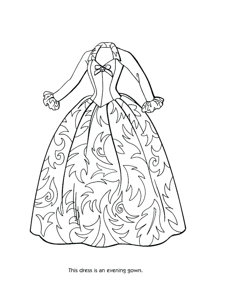 736x981 Coloring Pages Of Clothes