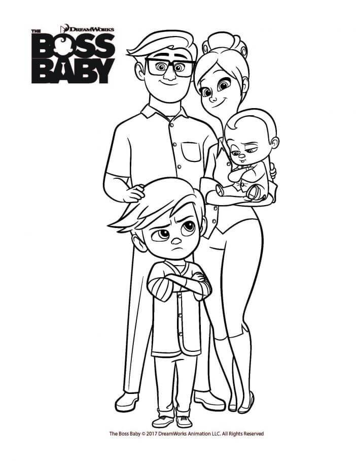 702x908 Top The Boss Baby Coloring Pages