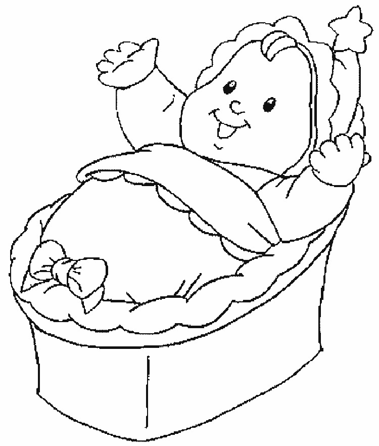 750x882 Free Printable Baby Coloring Pages For Kids